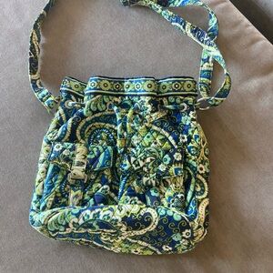 Vera Bradley Vibrant Blue/ Green Patterned Women's Bag